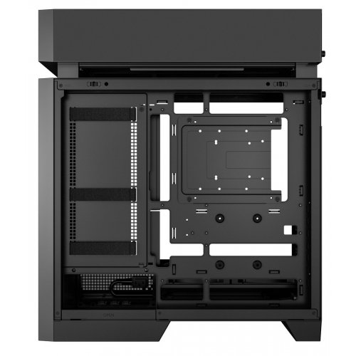 Корпус Deepcool CL660 Tempered Glass без БЖ (R-CL660-BKNNA0-G-1) Black купити в Україні: Київ, Львів, Хмельницький, Тернопіль, Івано-Франківськ | Перевірка сумісності, низька ціна, відгуки, характеристики від TELEMART фото