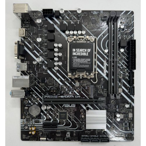 Материнська плата Asus PRIME H610M-K D4 (s1700, Intel H610) (Відновлено продавцем, 861482) купити в Україні: Київ, Львів, Хмельницький, Тернопіль, Івано-Франківськ | Перевірка сумісності, низька ціна, відгуки, характеристики від TELEMART фото