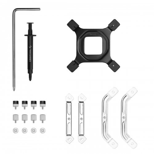 Кулер Deepcool AK700 Digital (R-AK700-WHNDMN-GJD) White купить в Украине: Киев, Днепр, Харьков, Одесса  | Проверка совместимости, низкая цена, отзывы, характеристики от TELEMART фото