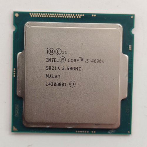 Процессор Intel Core i5-4690K 3.5GHz 6MB s1150 Tray (CM8064601710803) (Восстановлено продавцом, 861500) купить в Украине: Киев, Днепр, Харьков, Одесса  | Проверка совместимости, низкая цена, отзывы, характеристики от TELEMART фото