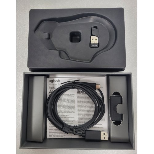 Уцінка миша Logitech G502 X Plus Wireless RGB (910-006162) Black (Сліди використання, 861501) купити в Україні: Київ, Львів, Хмельницький, Тернопіль, Івано-Франківськ | Низька ціна, відгуки, характеристики від TELEMART фото