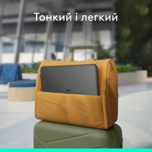 Чохол-клавіатура Logitech Combo Touch for Apple iPad Pro 13'' (M4) (920-012833) Graphite купити в Україні: Київ, Львів, Хмельницький, Тернопіль, Івано-Франківськ | Низька ціна, відгуки, характеристики від TELEMART фото