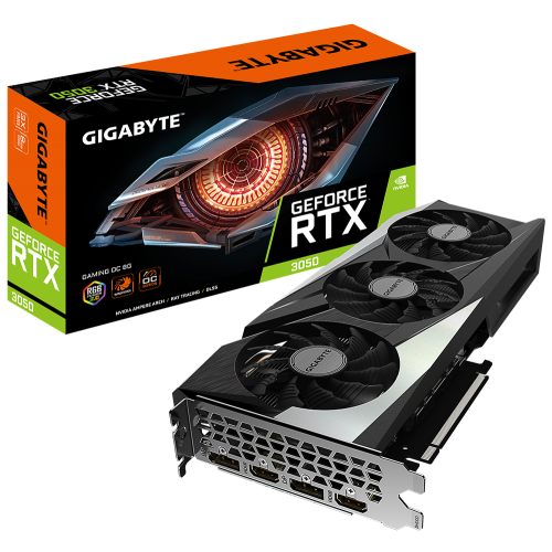Видеокарта Gigabyte GeForce RTX 3050 GAMING OC 8192 MB (GV-N3050GAMING OC-8GD) (Восстановлено продавцом, 861516) купить в Украине: Киев, Днепр, Харьков, Одесса  | Проверка совместимости, низкая цена, отзывы, характеристики от TELEMART фото