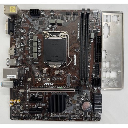 Материнська плата MSI B365M PRO-VH (s1151-V2, Intel B365) (Відновлено продавцем, 861536) купити в Україні: Київ, Львів, Хмельницький, Тернопіль, Івано-Франківськ | Перевірка сумісності, низька ціна, відгуки, характеристики від TELEMART фото