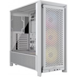 Корпус Corsair FRAME 4000D RS ARGB Tempered Glass без БЖ (CC-9011297-WW) White