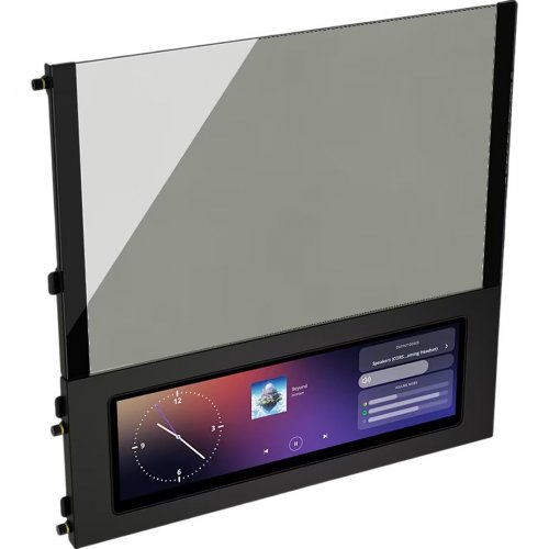 Корпус Corsair FRAME 4000D LCD RS ARGB Tempered Glass без БЖ (CC-9011326-WW) Black купити в Україні: Київ, Львів, Хмельницький, Тернопіль, Івано-Франківськ | Перевірка сумісності, низька ціна, відгуки, характеристики від TELEMART фото