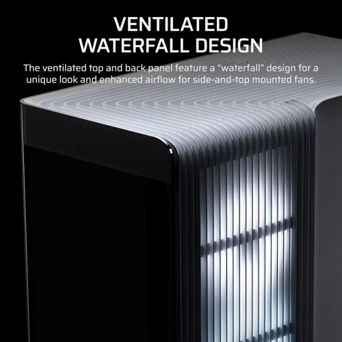 Корпус Corsair FRAME 4500X LX-R RGB Tempered Glass без БЖ (CC-9011317-WW) White купити в Україні: Київ, Львів, Хмельницький, Тернопіль, Івано-Франківськ | Перевірка сумісності, низька ціна, відгуки, характеристики від TELEMART фото