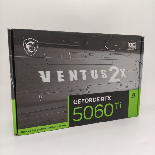 Відеокарта MSI GeForce RTX 5060 Ti VENTUS 2X OC PLUS 8192MB (RTX 5060 Ti 8G VENTUS 2X OC PLUS) (Відновлено продавцем, 861565) купити в Україні: Київ, Львів, Хмельницький, Тернопіль, Івано-Франківськ | Перевірка сумісності, низька ціна, відгуки, характеристики від TELEMART фото