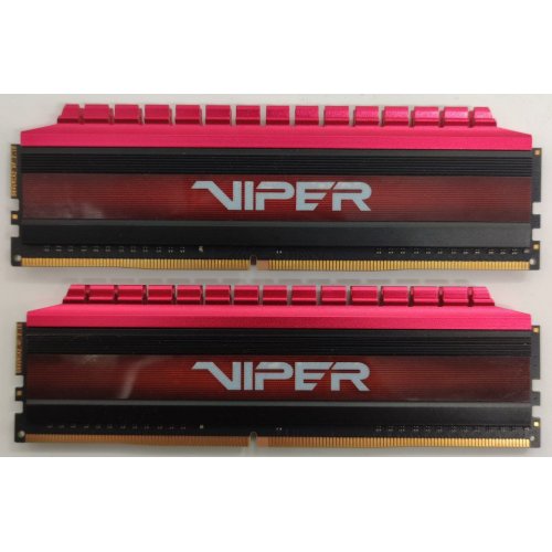 Озп Patriot DDR4 16GB (2x8GB) 3000Mhz Viper 4 Red (PV416G300C6K) (Відновлено продавцем, 861573) купити в Україні: Київ, Львів, Хмельницький, Тернопіль, Івано-Франківськ | Перевірка сумісності, низька ціна, відгуки, характеристики від TELEMART фото