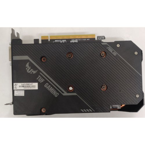 Відеокарта Asus TUF GeForce GTX 1660 SUPER OC 6144MB (TUF-GTX1660S-O6G-GAMING) (Відновлено продавцем, 861577) купити в Україні: Київ, Львів, Хмельницький, Тернопіль, Івано-Франківськ | Перевірка сумісності, низька ціна, відгуки, характеристики від TELEMART фото