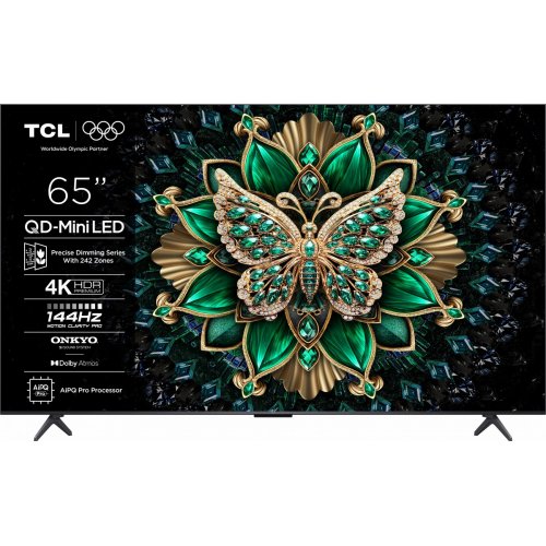 Телевізор TCL 65" 65C6K Black купити в Україні: Київ, Львів, Хмельницький, Тернопіль, Івано-Франківськ | Низька ціна, відгуки, характеристики від TELEMART фото