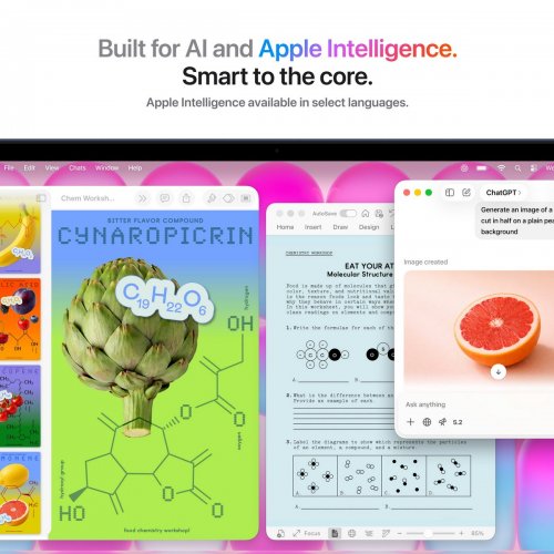 Ноутбук Apple MacBook Neo 13" A18 Pro 8/512GB 2026 (MHFG4UA/A) Indigo купить в Украине: Киев, Днепр, Харьков, Одесса  | Низкая цена, отзывы, характеристики от TELEMART фото