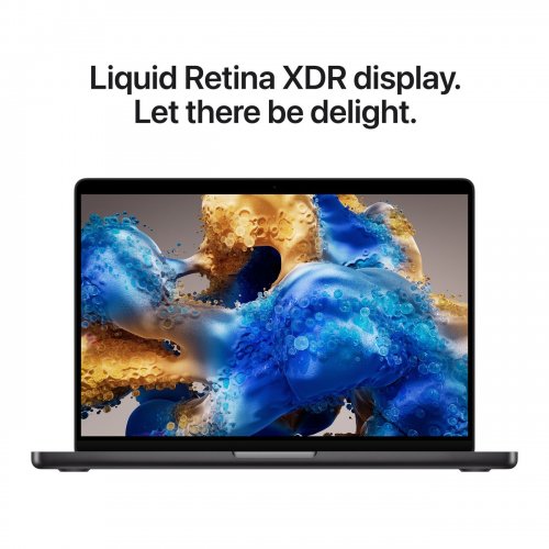 Ноутбук Apple MacBook Pro 14" M5 Pro 24/1TB 2026 (MGDR4UA/A) Space Black купити в Україні: Київ, Львів, Хмельницький, Тернопіль, Івано-Франківськ | Низька ціна, відгуки, характеристики від TELEMART фото