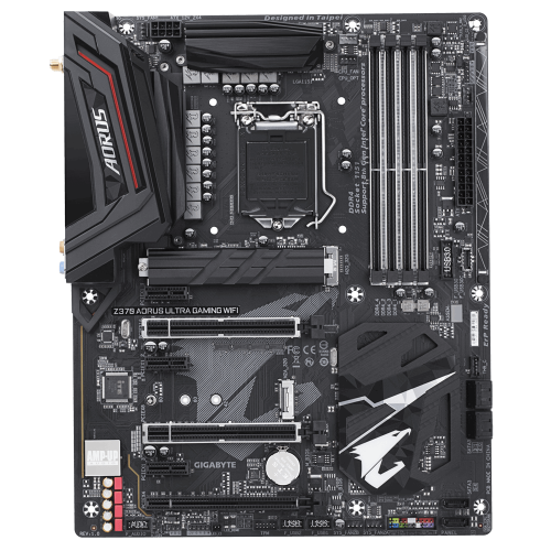 Продать Материнская плата Gigabyte Z370 AORUS ULTRA GAMING WIFI (s1151-V2, Intel Z370) по Trade-In интернет-магазине Телемарт - Киев, Днепр, Украина фото