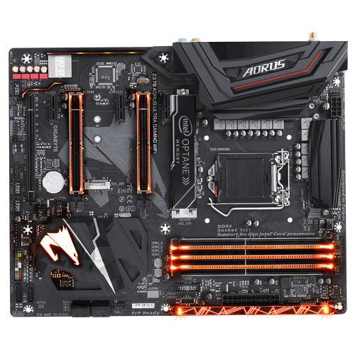 Продать Материнская плата Gigabyte Z370 AORUS ULTRA GAMING WIFI-OP (s1151-V2, Intel Z370) по Trade-In интернет-магазине Телемарт - Киев, Днепр, Украина фото