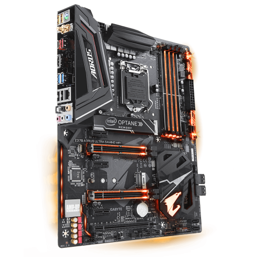 Продать Материнская плата Gigabyte Z370 AORUS ULTRA GAMING WIFI-OP (s1151-V2, Intel Z370) по Trade-In интернет-магазине Телемарт - Киев, Днепр, Украина фото