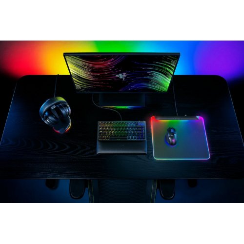 Килимок для миші Razer Firefly V2 Pro (RZ02-04920100-R3M1) Black купити в Україні: Київ, Львів, Хмельницький, Тернопіль, Івано-Франківськ | Низька ціна, відгуки, характеристики від TELEMART фото