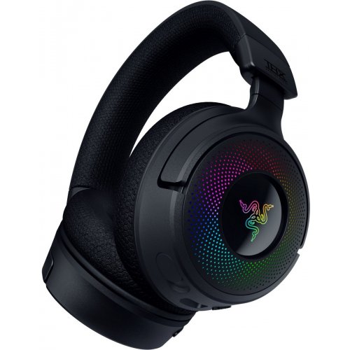 Наушники Razer Kraken V4 (RZ04-05170100-R3M1) Black купить в Украине: Киев, Днепр, Харьков, Одесса  | Низкая цена, отзывы, характеристики от TELEMART фото