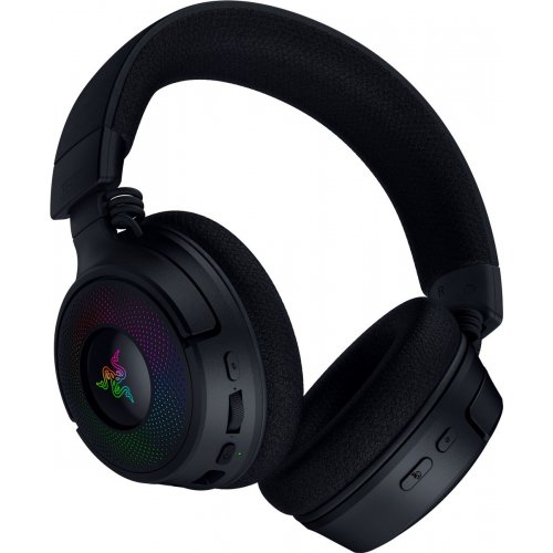 Наушники Razer Kraken V4 (RZ04-05170100-R3M1) Black купить в Украине: Киев, Днепр, Харьков, Одесса  | Низкая цена, отзывы, характеристики от TELEMART фото