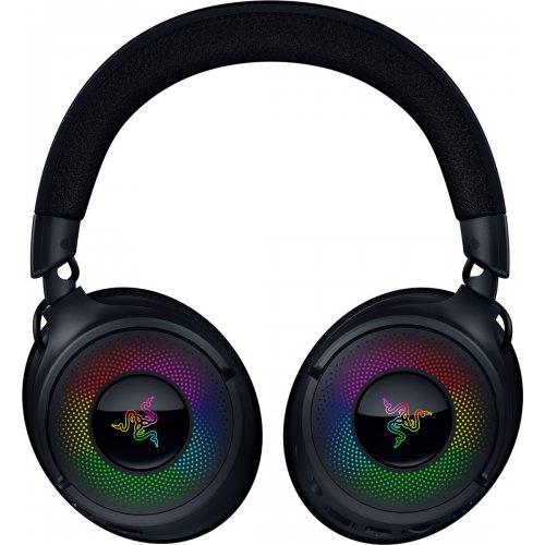 Наушники Razer Kraken V4 (RZ04-05170100-R3M1) Black купить в Украине: Киев, Днепр, Харьков, Одесса  | Низкая цена, отзывы, характеристики от TELEMART фото