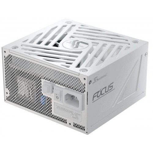 Уценка блок питания Seasonic Focus GX-750W ATX 3.1 (FOCUS-GX-750-ATX31-WHITE) White (Следы использования, 861808) купить в Украине: Киев, Днепр, Харьков, Одесса  | Проверка совместимости, низкая цена, отзывы, характеристики от TELEMART фото