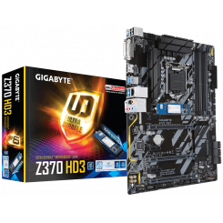 Материнська плата Gigabyte Z370 HD3-OP (s1151-V2, Intel Z370)