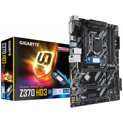 Продати Материнська плата Gigabyte Z370 HD3-OP (s1151-V2, Intel Z370) за Trade-In у інтернет-магазині Телемарт - Київ, Дніпро, Україна фото