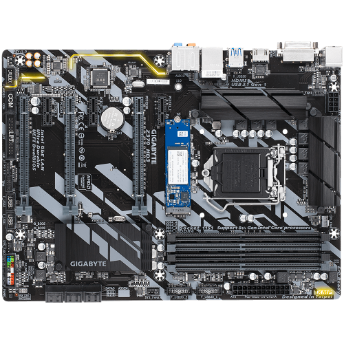 Продати Материнська плата Gigabyte Z370 HD3-OP (s1151-V2, Intel Z370) за Trade-In у інтернет-магазині Телемарт - Київ, Дніпро, Україна фото