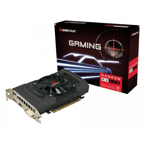 Відеокарта Biostar Radeon RX 550 4096MB (RX550-4GB) (Відновлено продавцем, 861836) купити в Україні: Київ, Львів, Хмельницький, Тернопіль, Івано-Франківськ | Перевірка сумісності, низька ціна, відгуки, характеристики від TELEMART фото
