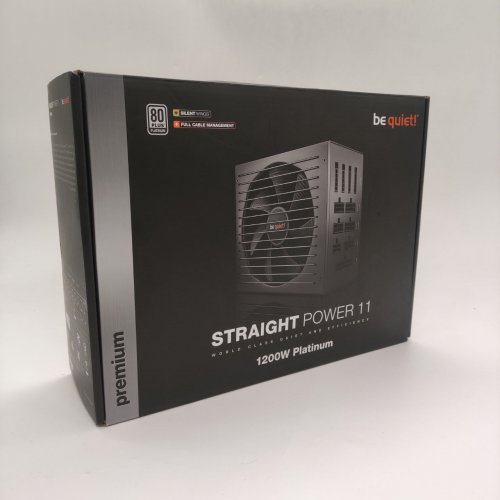 Блок живлення Be Quiet! Straight Power 11 Platinum 1200W (BN310) (Стан нового, 861848) купити в Україні: Київ, Львів, Хмельницький, Тернопіль, Івано-Франківськ | Перевірка сумісності, низька ціна, відгуки, характеристики від TELEMART фото