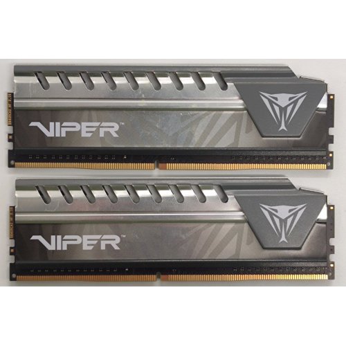 Озп Patriot DDR4 16GB (2x8GB) 2666Mhz Viper Elite (PVE416G266C6KGY) (Відновлено продавцем, 861859) купити в Україні: Київ, Львів, Хмельницький, Тернопіль, Івано-Франківськ | Перевірка сумісності, низька ціна, відгуки, характеристики від TELEMART фото