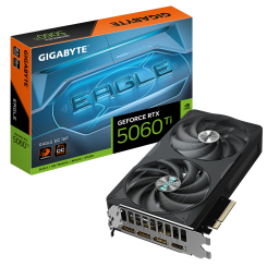 Уценка видеокарта Gigabyte GeForce RTX 5060 Ti EAGLE OC 16384MB (GV-N506TEAGLE OC-16GD) (Вскрытая упаковка, 861880)