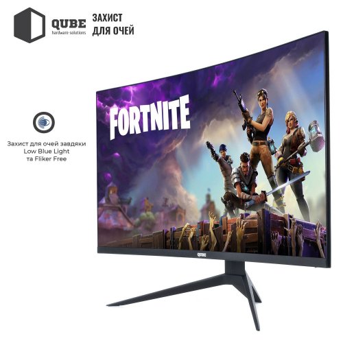 Монитор Qube 27" Overlord C27Q165Fast Black (Восстановлено продавцом, 861902) купить в Украине: Киев, Днепр, Харьков, Одесса  | Низкая цена, отзывы, характеристики от TELEMART фото