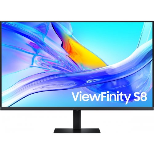 Монитор Samsung 37" ViewFinity S8 S80UD (LS37D802UAIXUA) Black купить в Украине: Киев, Днепр, Харьков, Одесса  | Низкая цена, отзывы, характеристики от TELEMART фото