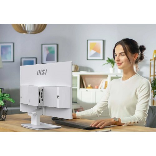 Монітор MSI 23.8" PRO MP241W E14V White купити в Україні: Київ, Львів, Хмельницький, Тернопіль, Івано-Франківськ | Низька ціна, відгуки, характеристики від TELEMART фото