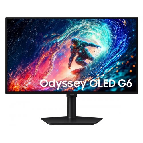 Монитор Samsung 27" Odyssey OLED G6 (LS27HG610SIXUA) Black купить в Украине: Киев, Днепр, Харьков, Одесса  | Низкая цена, отзывы, характеристики от TELEMART фото