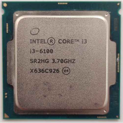 Процесор Intel Core i3-6100 3.7GHz 3MB s1151 Tray (CM8066201927202) (Відновлено продавцем, 862017) купити в Україні: Київ, Львів, Хмельницький, Тернопіль, Івано-Франківськ | Перевірка сумісності, низька ціна, відгуки, характеристики від TELEMART фото