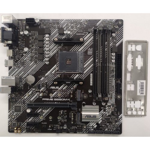 Материнская плата Asus PRIME B550M-K (sAM4, AMD B550) (Восстановлено продавцом, 862068) купить в Украине: Киев, Днепр, Харьков, Одесса  | Проверка совместимости, низкая цена, отзывы, характеристики от TELEMART фото