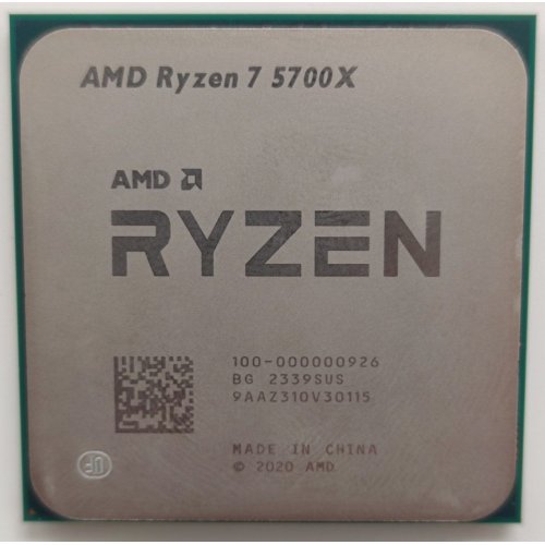 Процессор AMD Ryzen 7 5700X 3.4(4.6)GHz 32MB sAM4 Box (100-100000926WOF) (Восстановлено продавцом, 862098) купить в Украине: Киев, Днепр, Харьков, Одесса  | Проверка совместимости, низкая цена, отзывы, характеристики от TELEMART фото
