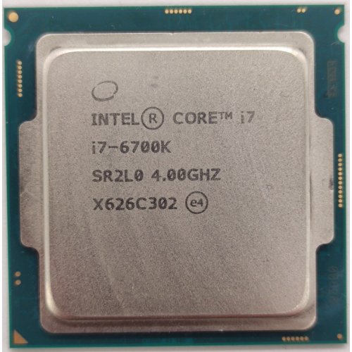 Процессор Intel Core i7-6700K 4.0(4.2)GHz 8MB s1151 Tray (CM8066201919901) (Восстановлено продавцом, 862101) купить в Украине: Киев, Днепр, Харьков, Одесса  | Проверка совместимости, низкая цена, отзывы, характеристики от TELEMART фото