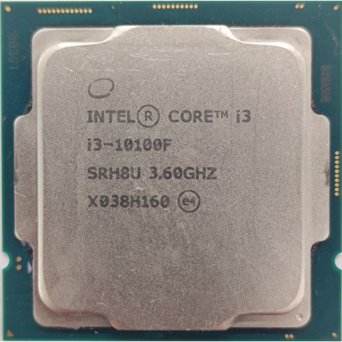 Процесор Intel Core i3-10100F 3.6(4.3)GHz 6MB s1200 Tray (CM8070104291318) (Відновлено продавцем, 862103) купити в Україні: Київ, Львів, Хмельницький, Тернопіль, Івано-Франківськ | Перевірка сумісності, низька ціна, відгуки, характеристики від TELEMART фото
