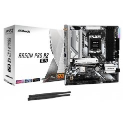 Материнская плата AsRock B650M Pro RS WIFI (sAM5, AMD B650) (Восстановлено продавцом, 862239)