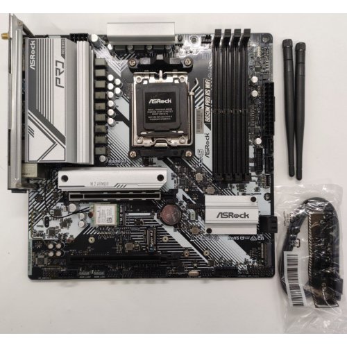 Материнская плата AsRock B650M Pro RS WIFI (sAM5, AMD B650) (Восстановлено продавцом, 862239) купить в Украине: Киев, Днепр, Харьков, Одесса  | Проверка совместимости, низкая цена, отзывы, характеристики от TELEMART фото