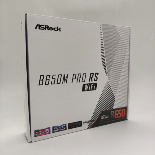 Материнская плата AsRock B650M Pro RS WIFI (sAM5, AMD B650) (Восстановлено продавцом, 862239) купить в Украине: Киев, Днепр, Харьков, Одесса  | Проверка совместимости, низкая цена, отзывы, характеристики от TELEMART фото