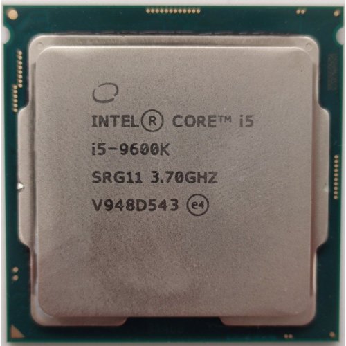 Процесор Intel Core i5-9600K 3.7(4.6)GHz 9MB s1151 Tray (CM8068403874404) (Відновлено продавцем, 862241) купити в Україні: Київ, Львів, Хмельницький, Тернопіль, Івано-Франківськ | Перевірка сумісності, низька ціна, відгуки, характеристики від TELEMART фото