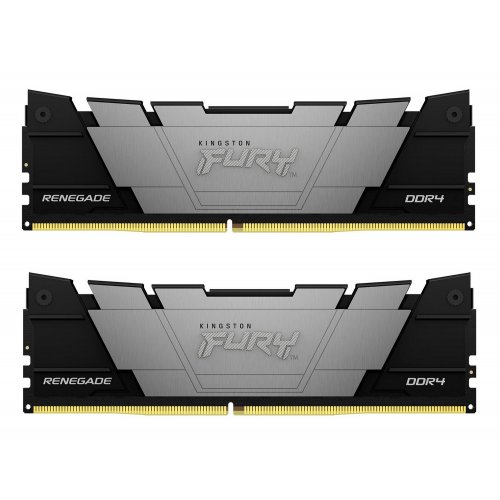 Озп Kingston DDR4 32GB (2x16GB) 3600Mhz FURY Renegade Black (KF436C16RB12K2/32) (Відновлено продавцем, 862252) купити в Україні: Київ, Львів, Хмельницький, Тернопіль, Івано-Франківськ | Перевірка сумісності, низька ціна, відгуки, характеристики від TELEMART фото