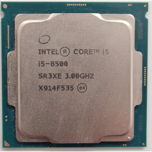 Процессор Intel Core i5-8500 3(4.1)GHz 9MB s1151 Tray (CM8068403362607) (Восстановлено продавцом, 862296) купить в Украине: Киев, Днепр, Харьков, Одесса  | Проверка совместимости, низкая цена, отзывы, характеристики от TELEMART фото