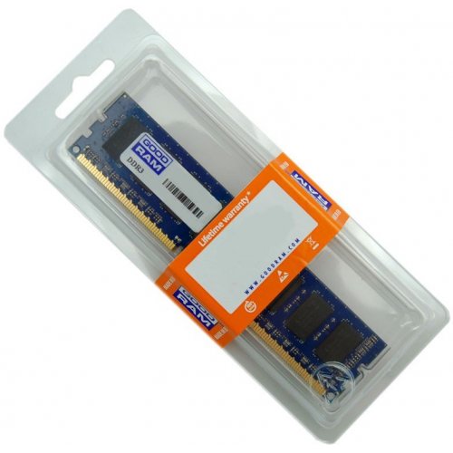Озу GoodRAM DDR3 4GB 1600Mhz (GR1600D364L11/4GDC) (Восстановлено продавцом, 862306) купить в Украине: Киев, Днепр, Харьков, Одесса  | Проверка совместимости, низкая цена, отзывы, характеристики от TELEMART фото