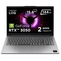 Ноутбук Lenovo LOQ 15ARP10E (83S00081RA) Luna Grey