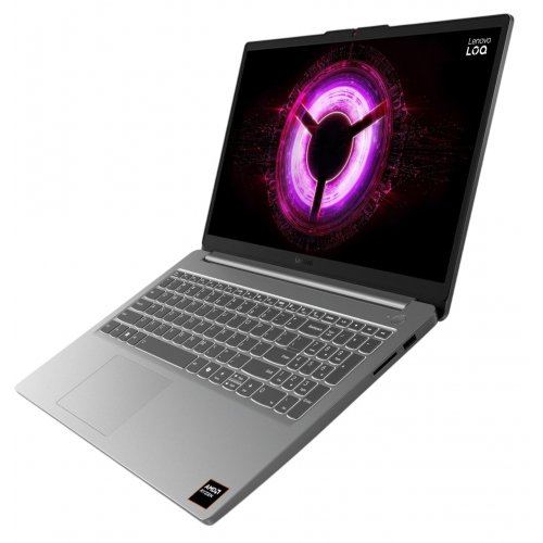Ноутбук Lenovo LOQ 15ARP10E (83S00081RA) Luna Grey купити в Україні: Київ, Львів, Хмельницький, Тернопіль, Івано-Франківськ | Низька ціна, відгуки, характеристики від TELEMART фото